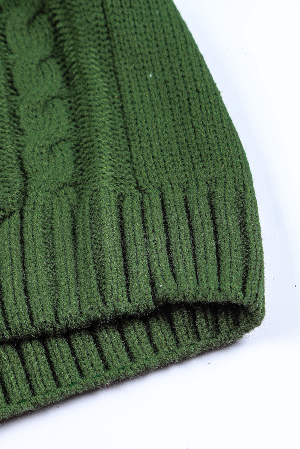 Green Textured Cardigan