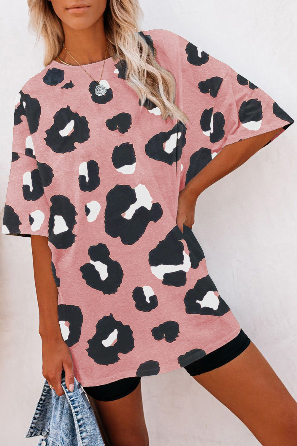 Leopard Loose T Shirt