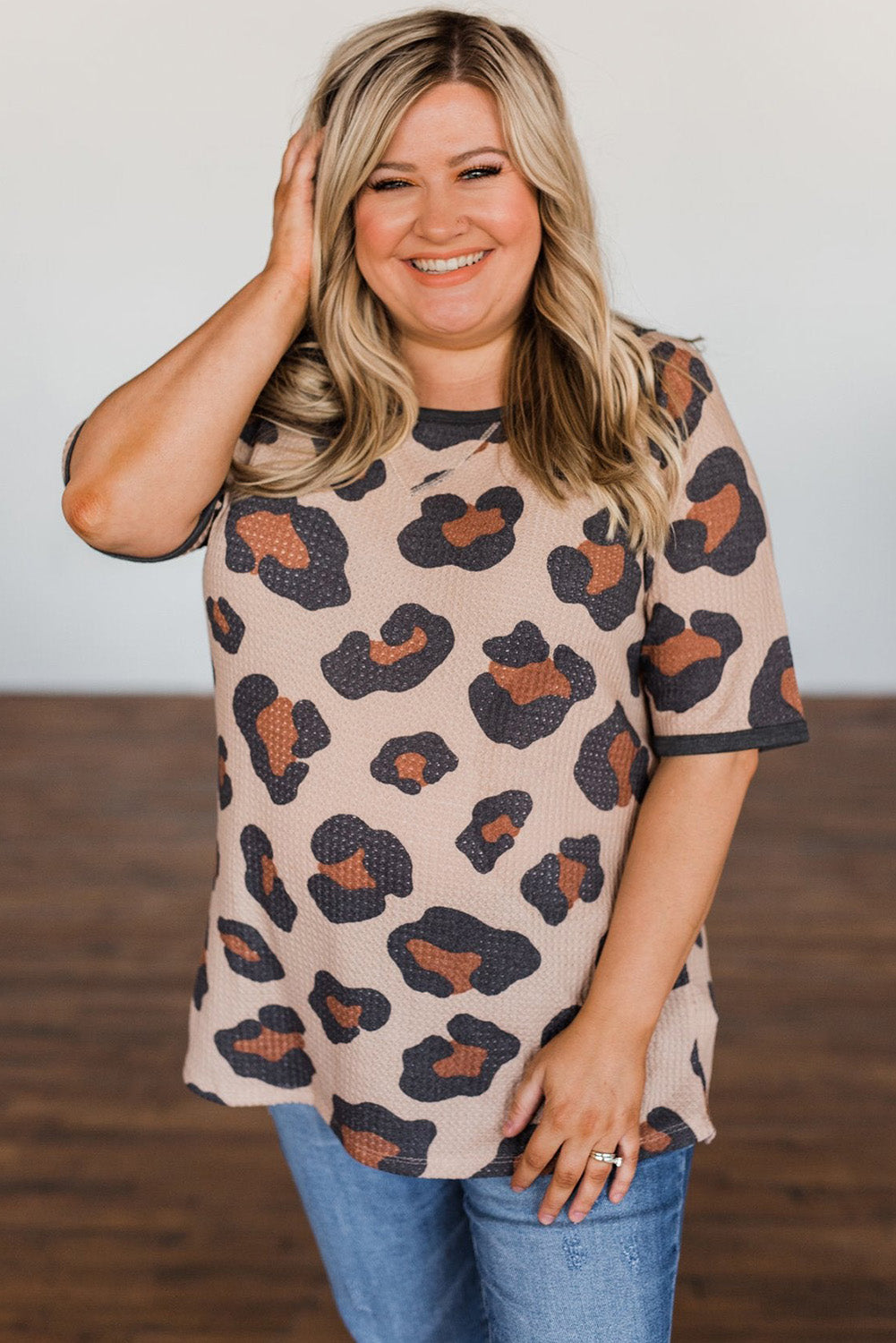 Leopard Loose T Shirt