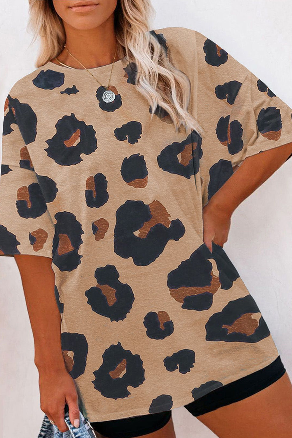 Leopard Loose T Shirt
