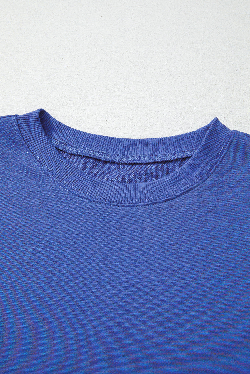 Varsity Striped Detail Drop Shoulder Oversized Sweatshirt