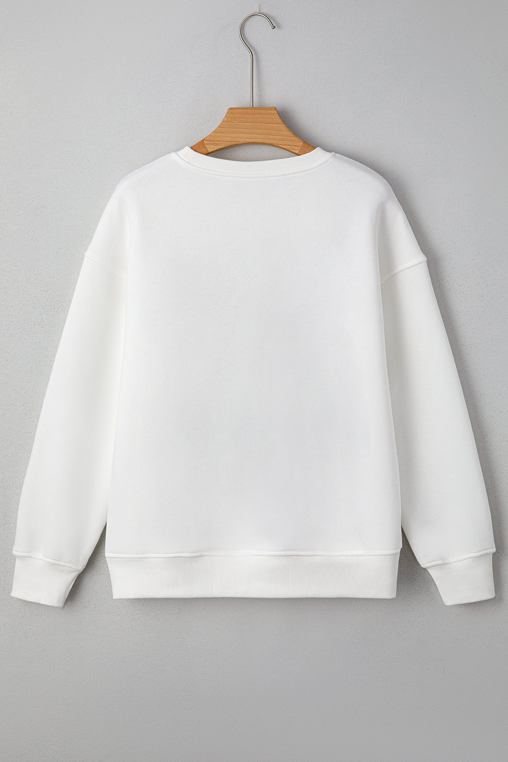 White FARM FRESH PUMPKINS Embroidered Sweatshirt