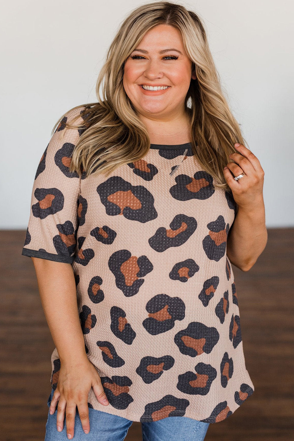Leopard Loose T Shirt
