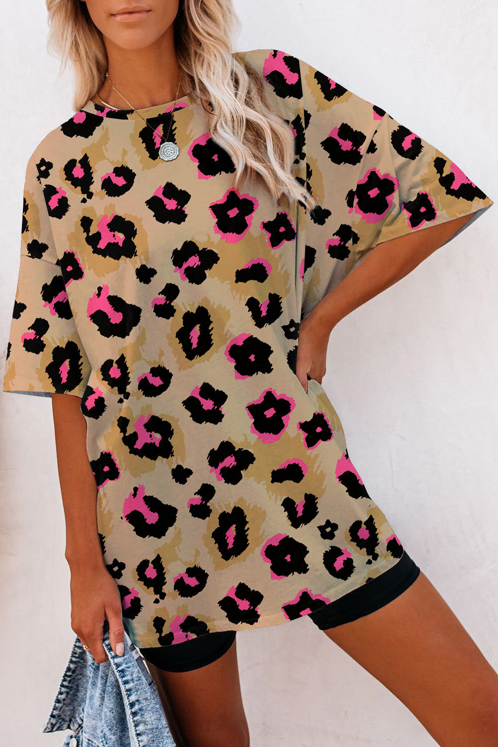 Leopard Loose T Shirt