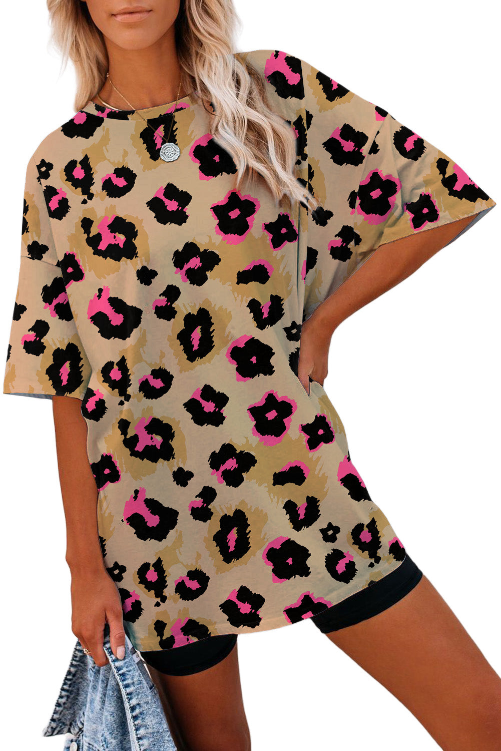 Leopard Loose T Shirt