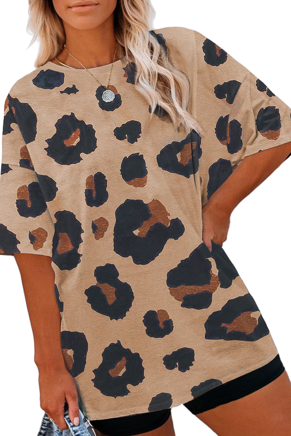 Leopard Loose T Shirt