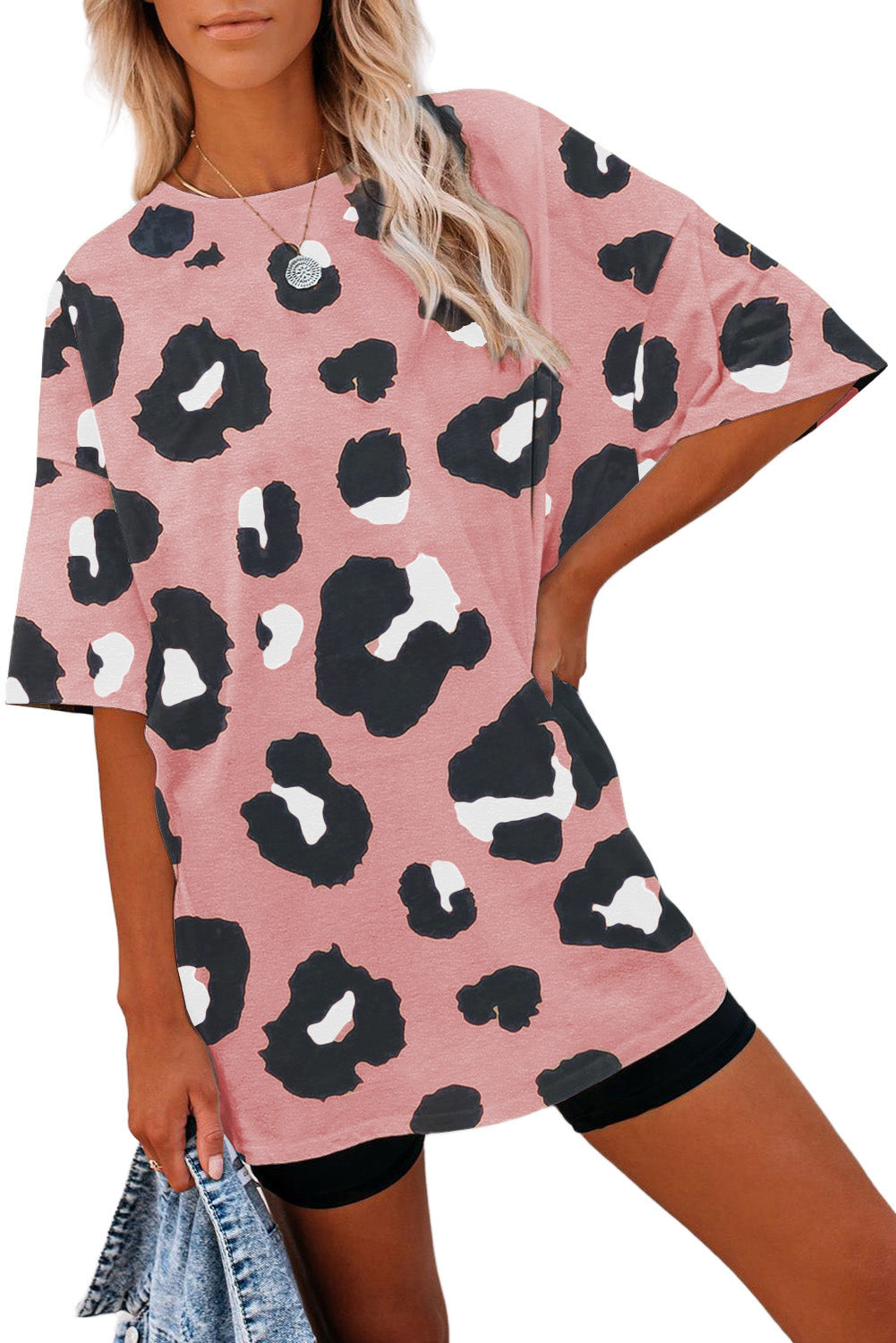 Leopard Loose T Shirt