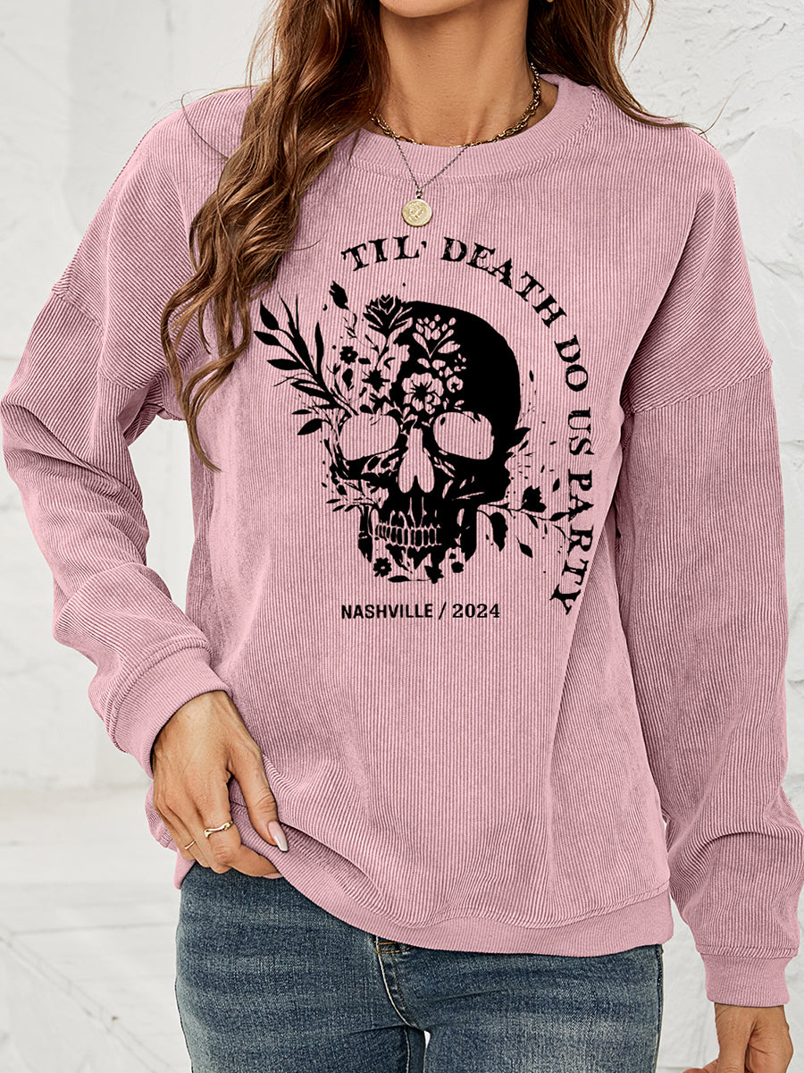 Skull Graphic Sweatshirt