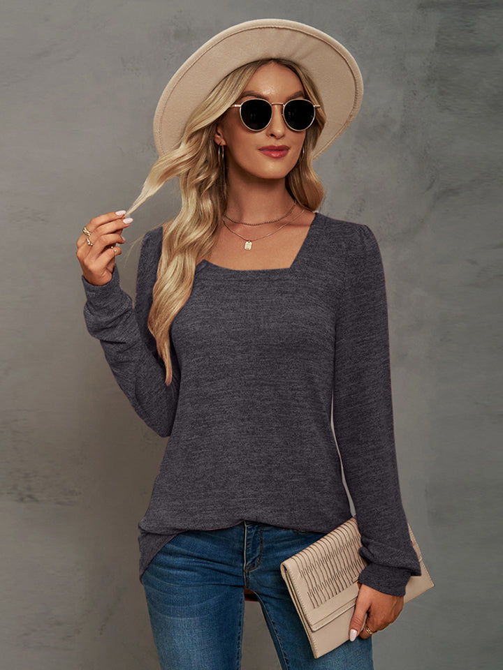 Heathered Long Sleeve T-Shirt