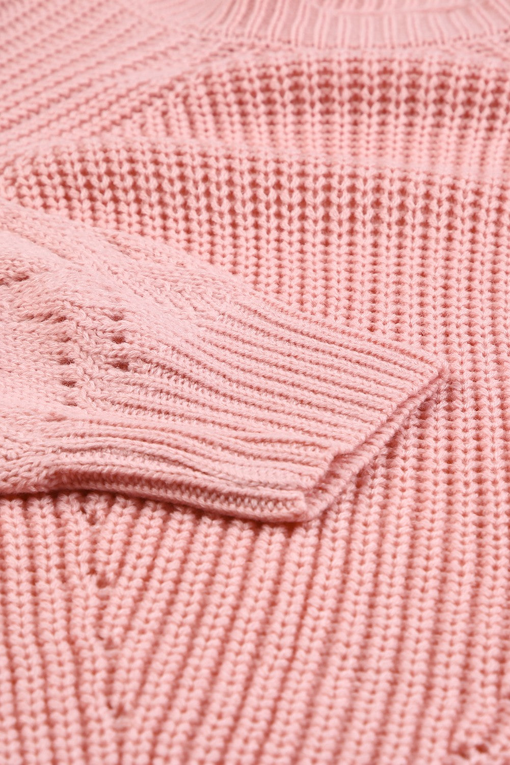Puffy Sleeve Knit Sweater