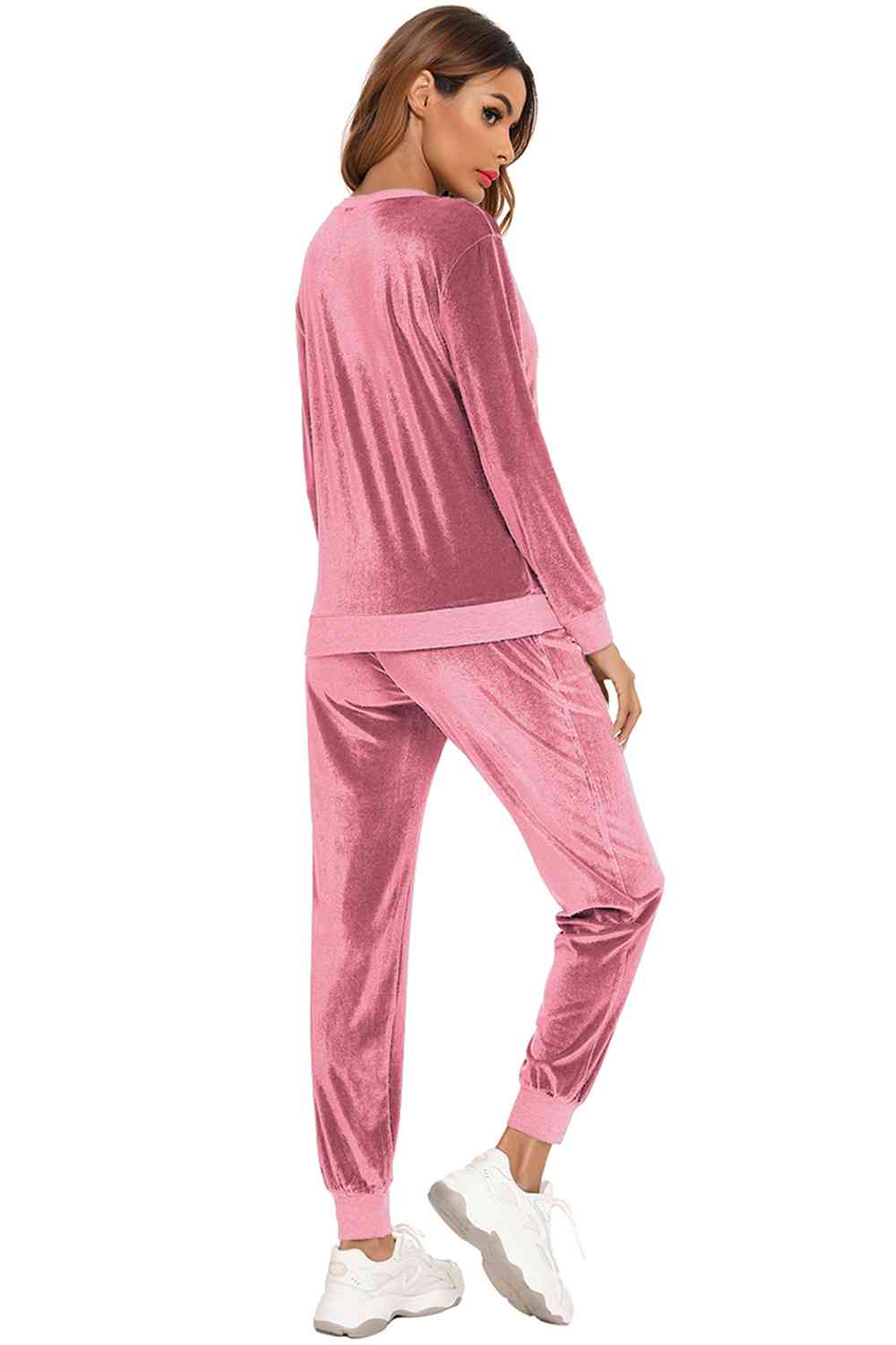 Long Sleeve Loungewear Set with Pockets