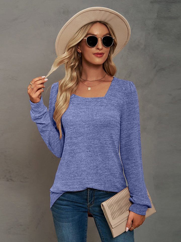 Heathered Long Sleeve T-Shirt
