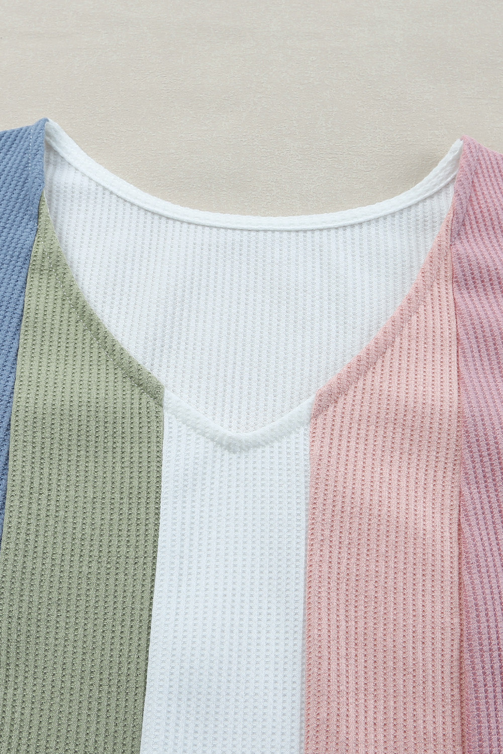 Multicolored Sleeveless Tank
