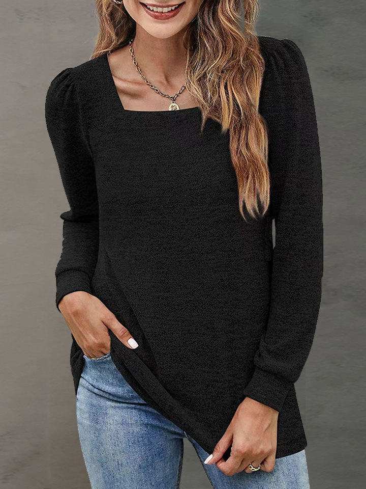 Heathered Long Sleeve T-Shirt