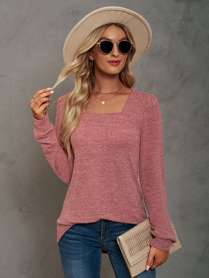 Heathered Long Sleeve T-Shirt