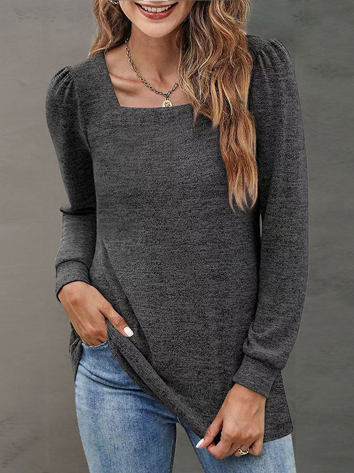 Heathered Long Sleeve T-Shirt