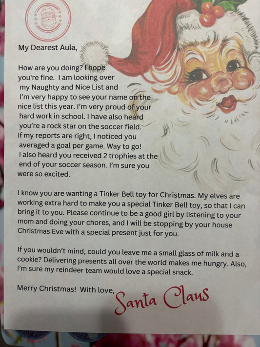 Letters from Santa