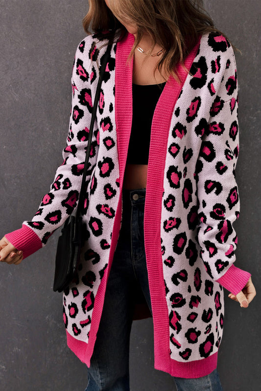 Leopard Long Cardigan