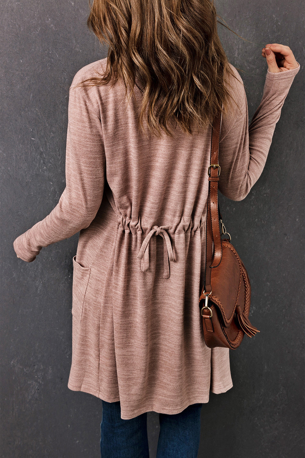 Tunic Cardigan with Pockets