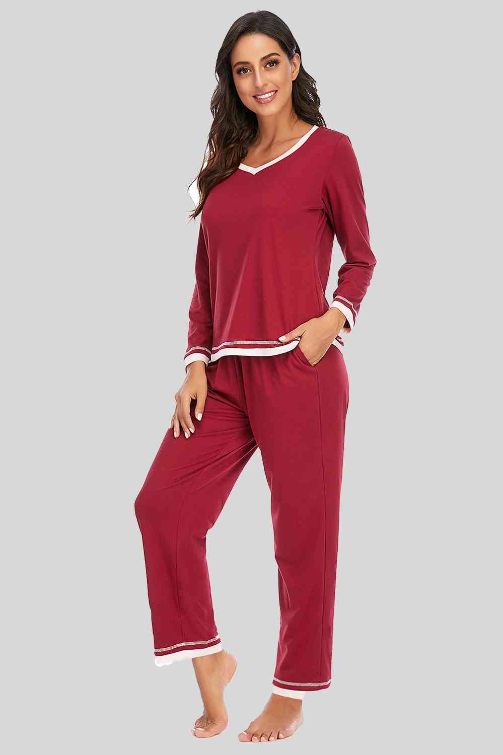 Top and Pants Lounge Set