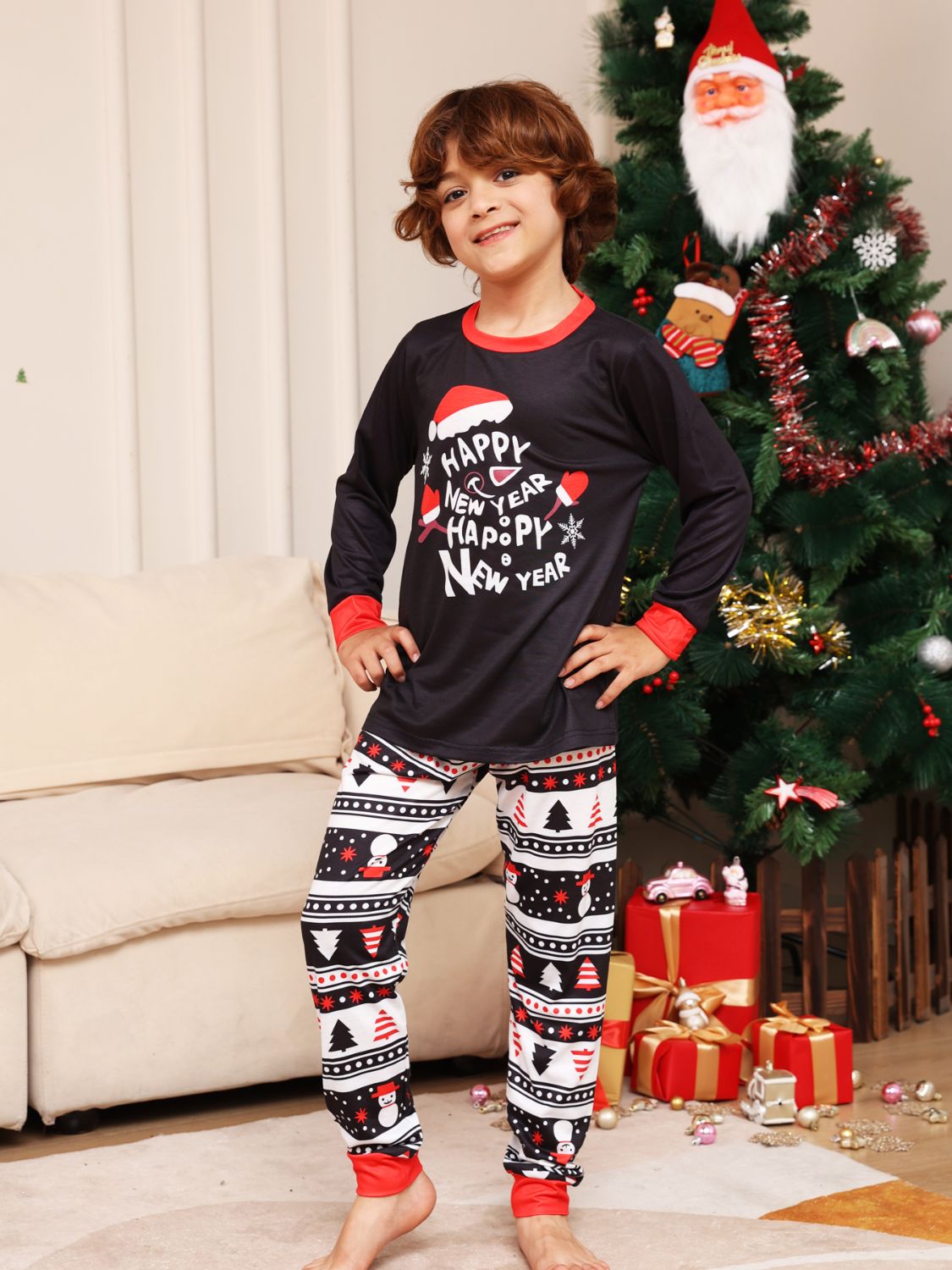 Kid's Graphic Top and Pants Set