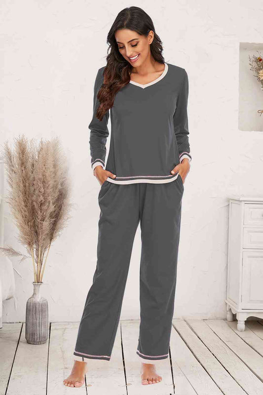 Top and Pants Lounge Set