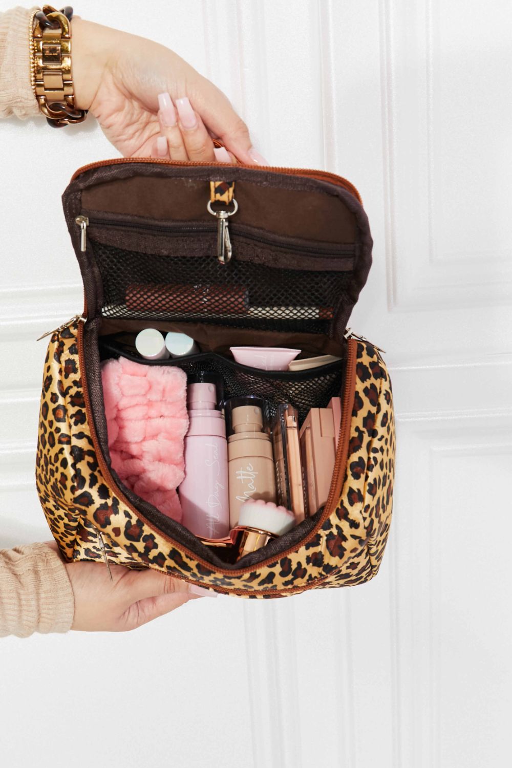 Makeup Bag with Strap