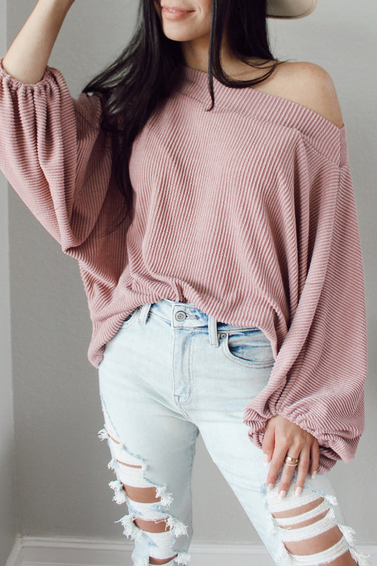 Long Sleeve Knit Top