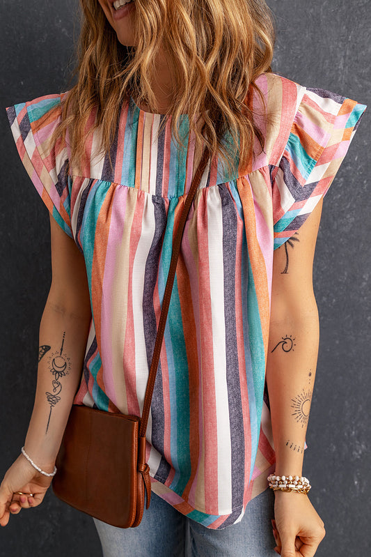 Multicolor Striped Top